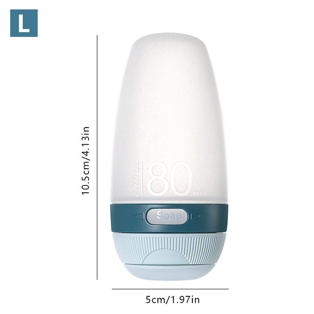 Portable Silicone Refillable Travel Bottle