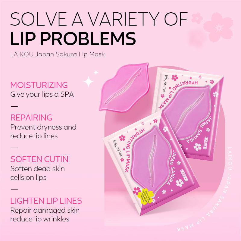 LAIKOU Cherry Blossom Lip Mask