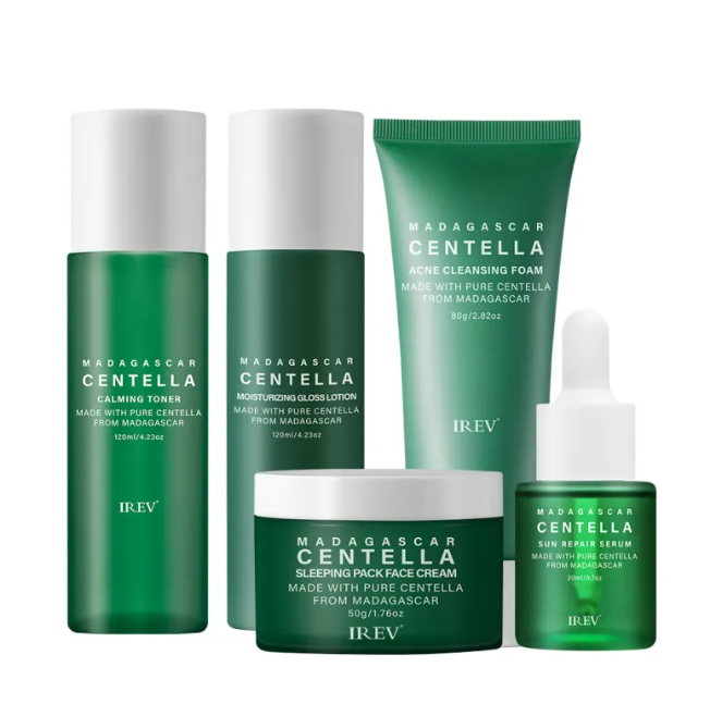 Madagascar Centella Snowgrass 5 Piece Skincare Set
