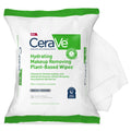 CeraVe Hydrating Facial Cleansing Makeup Remover Wipes - Plant Based Biodegradable