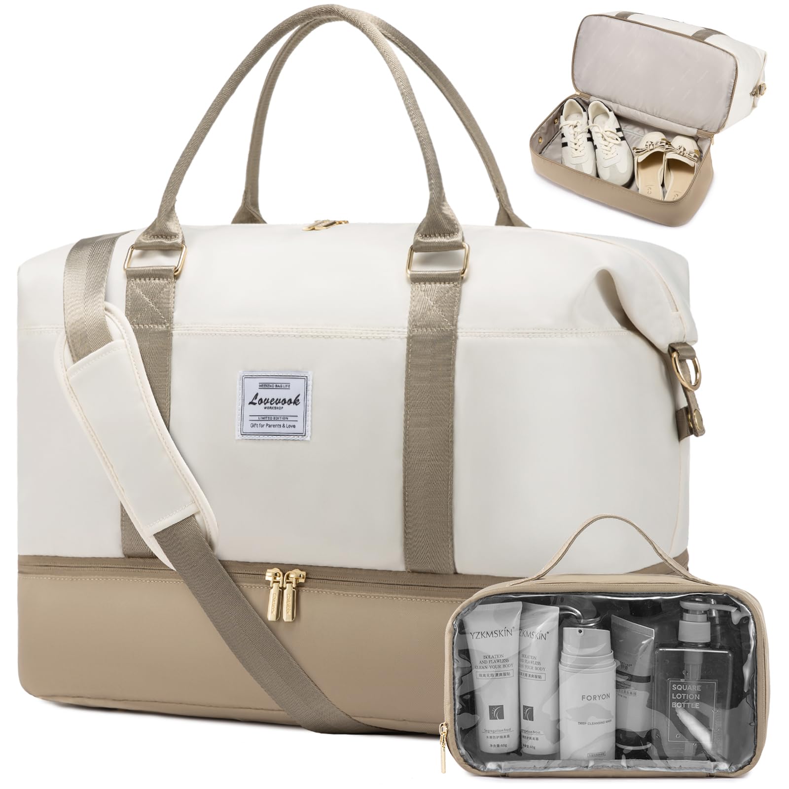 LOVEVOOK's Double Stacked Weekender Bag