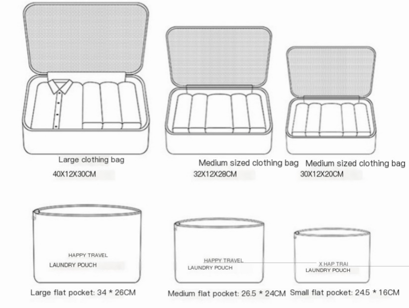 Soft Travel Packing Set