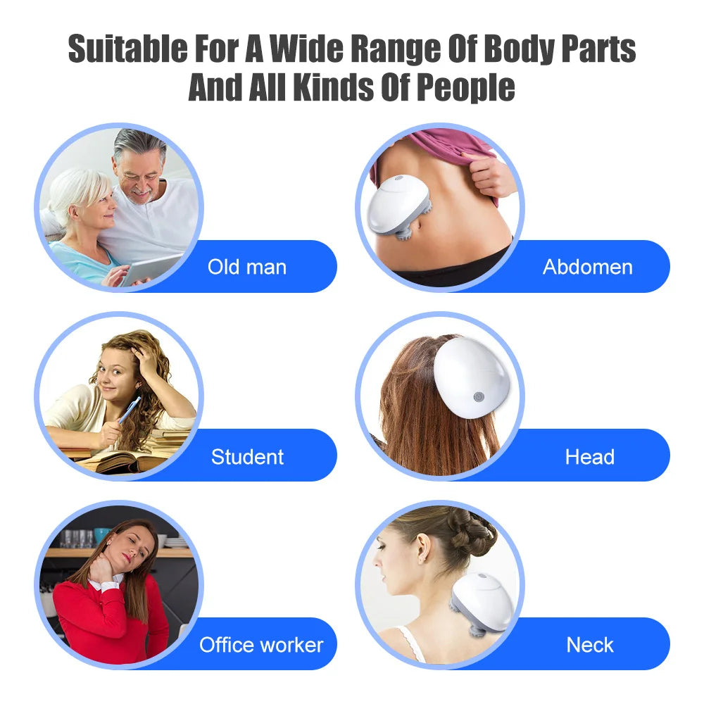 Electric Kneading Scalp Massager