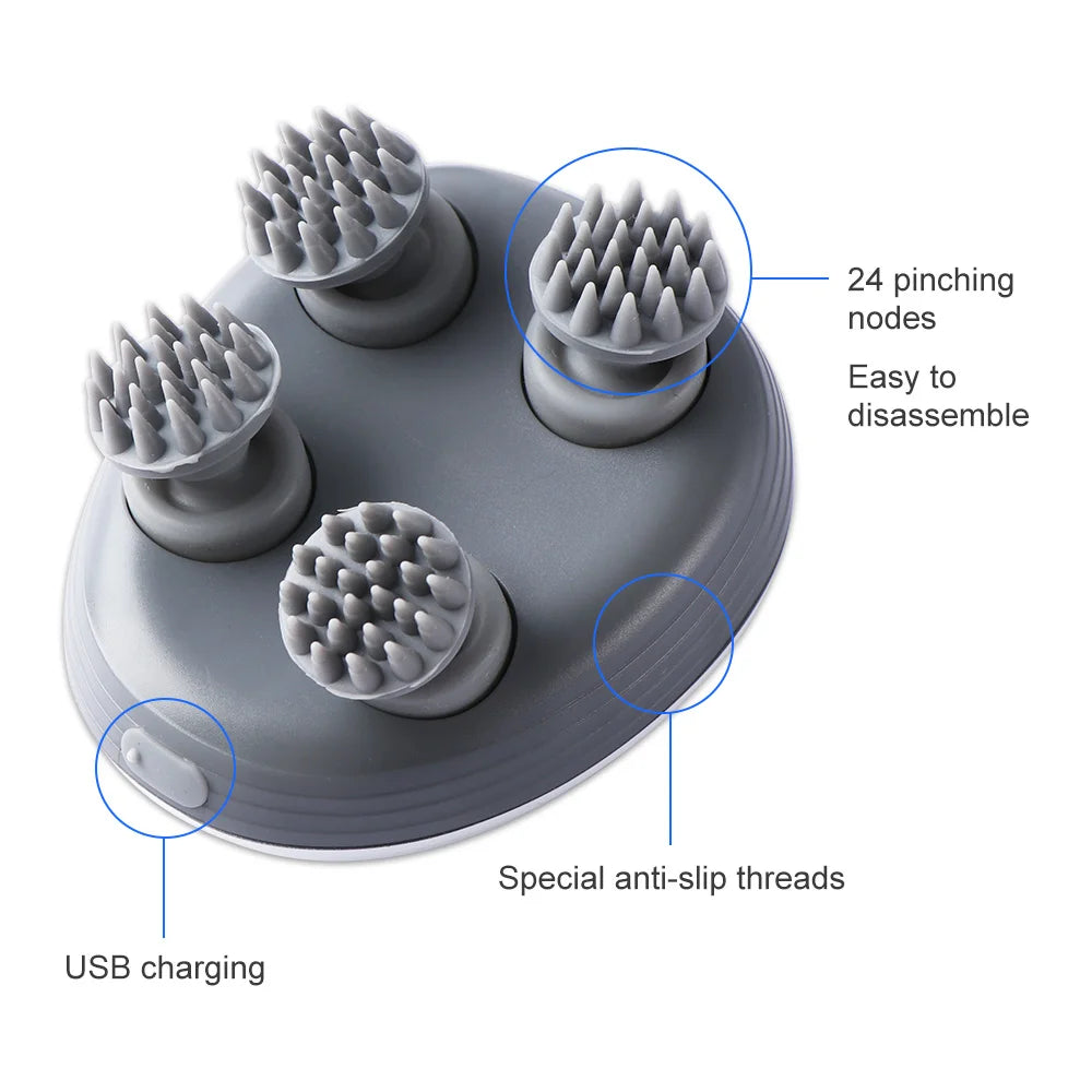 Electric Kneading Scalp Massager