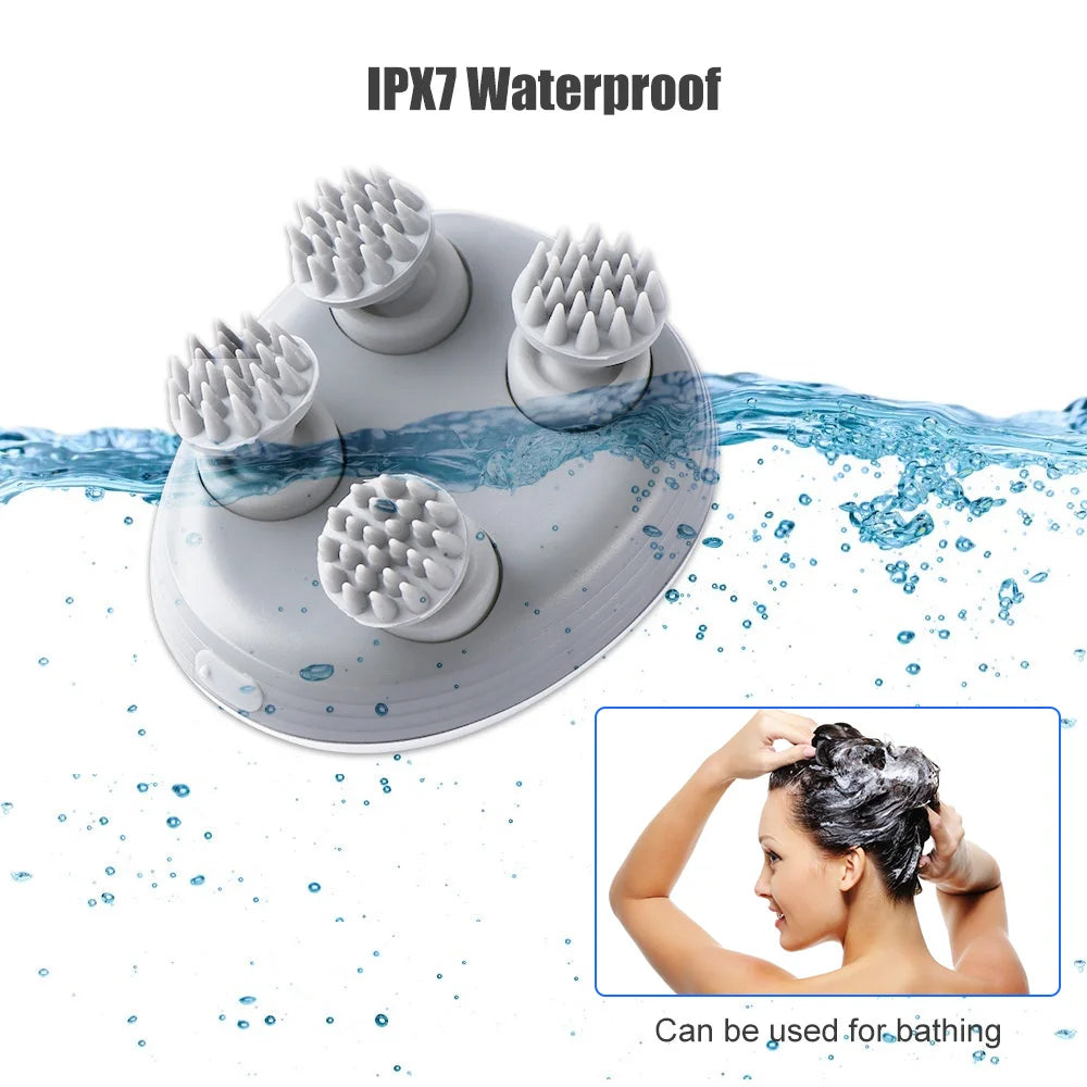 Electric Kneading Scalp Massager