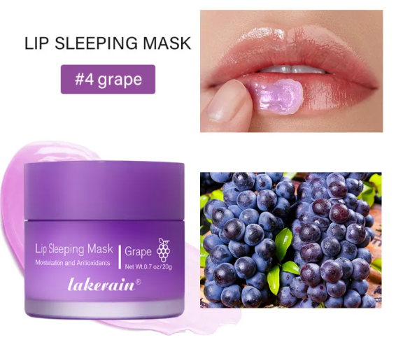 The New Sleep Lip Balm + Mask for Exfoliating Skin Nourishing & Hydrating