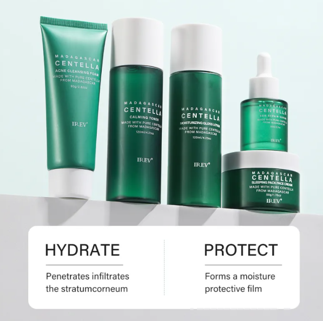 Madagascar Centella Snowgrass 5 Piece Skincare Set