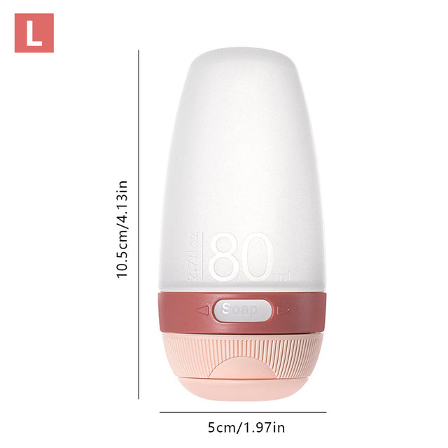 Portable Silicone Refillable Travel Bottle