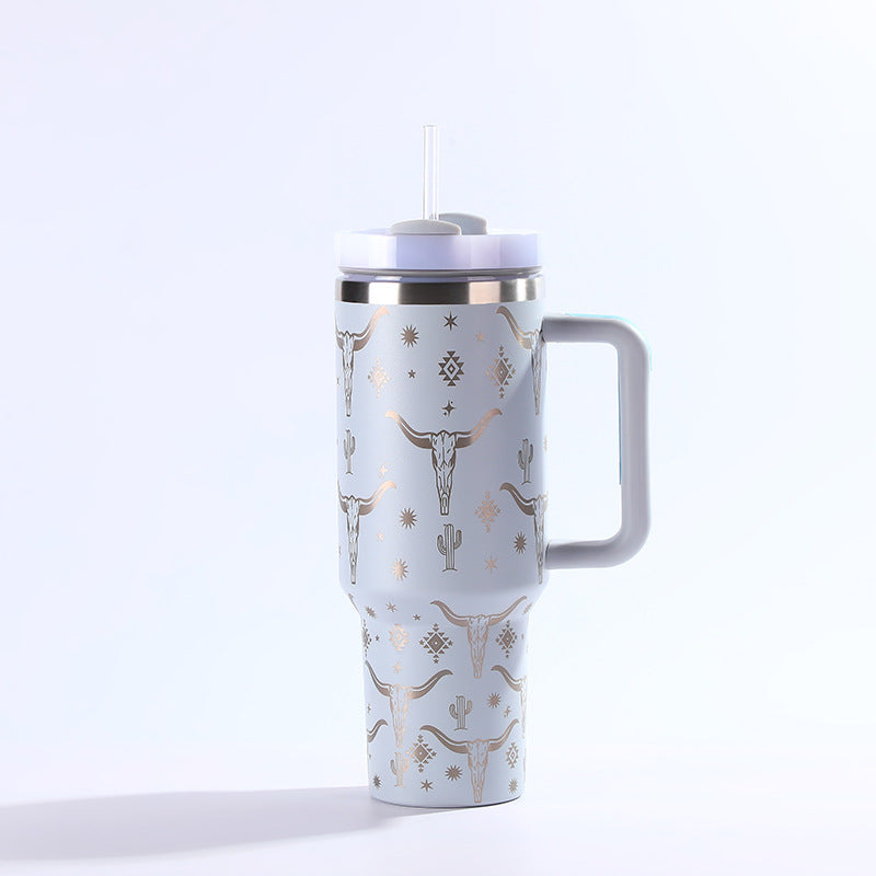 The Nomad Tumbler - Stainless Steel Travel Cup with Straw