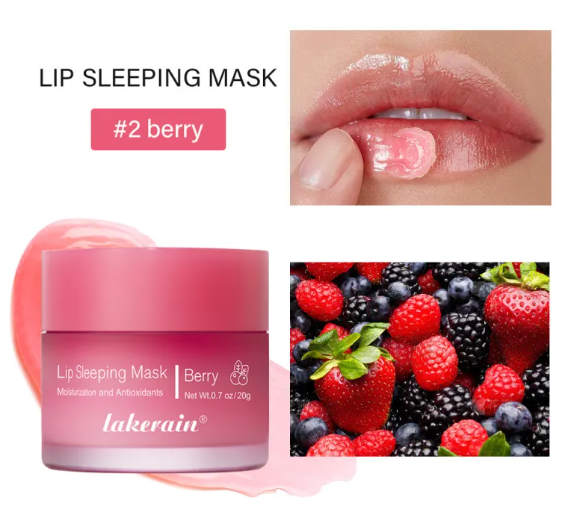 The New Sleep Lip Balm + Mask for Exfoliating Skin Nourishing & Hydrating